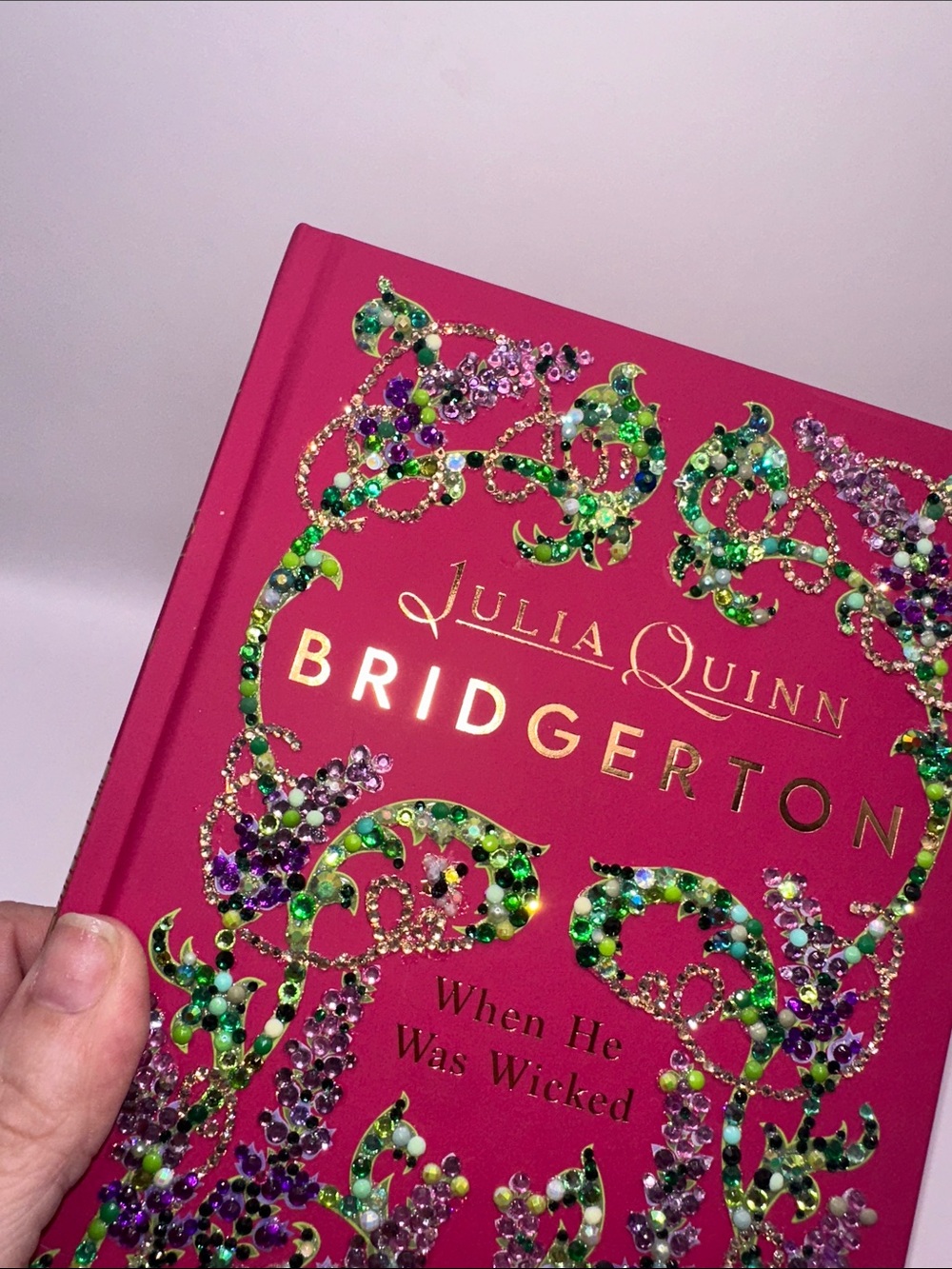 Bridgerton 'When He Was Wicked' Embellished Hardcover Book - Picture 4 of 7